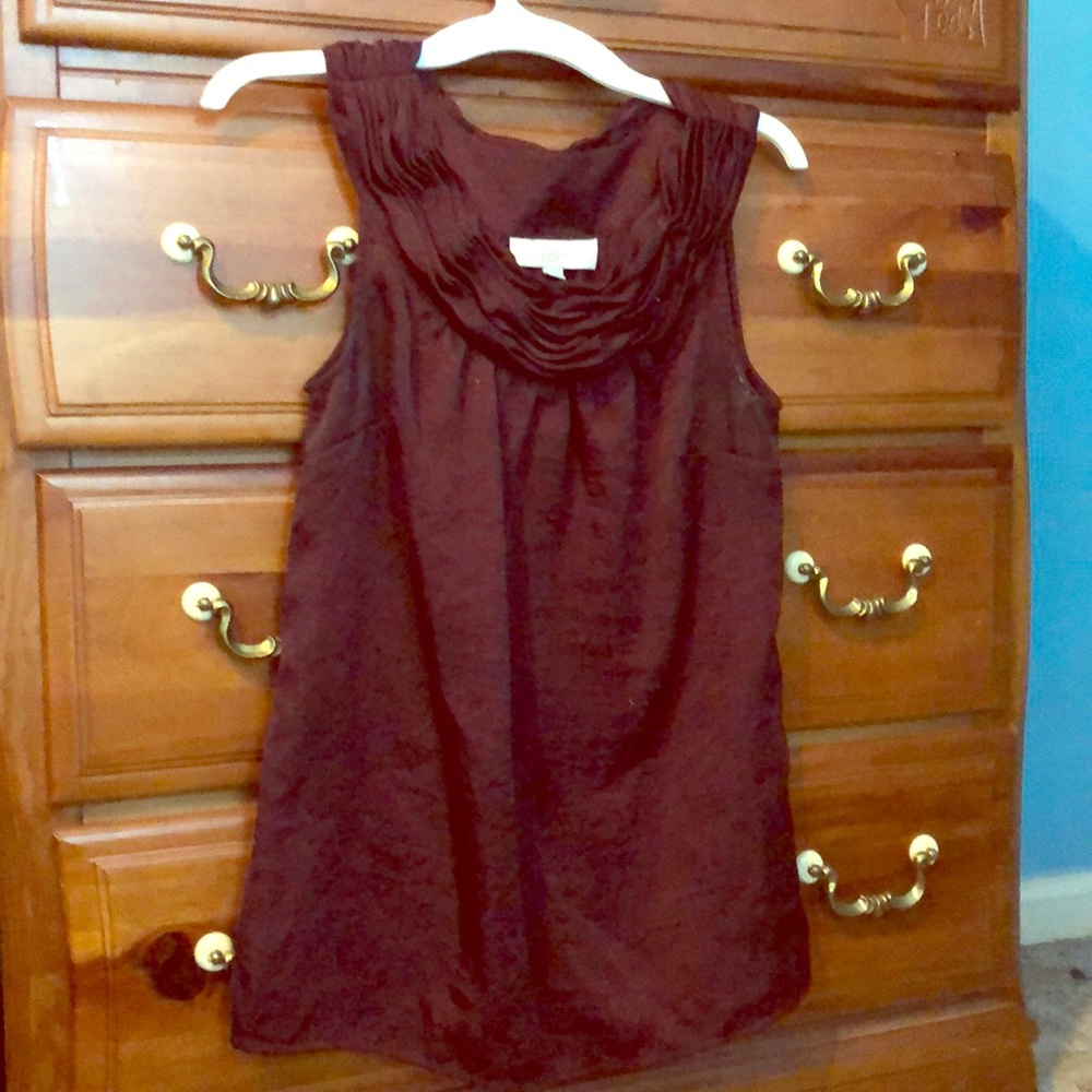 Dark purple blouse